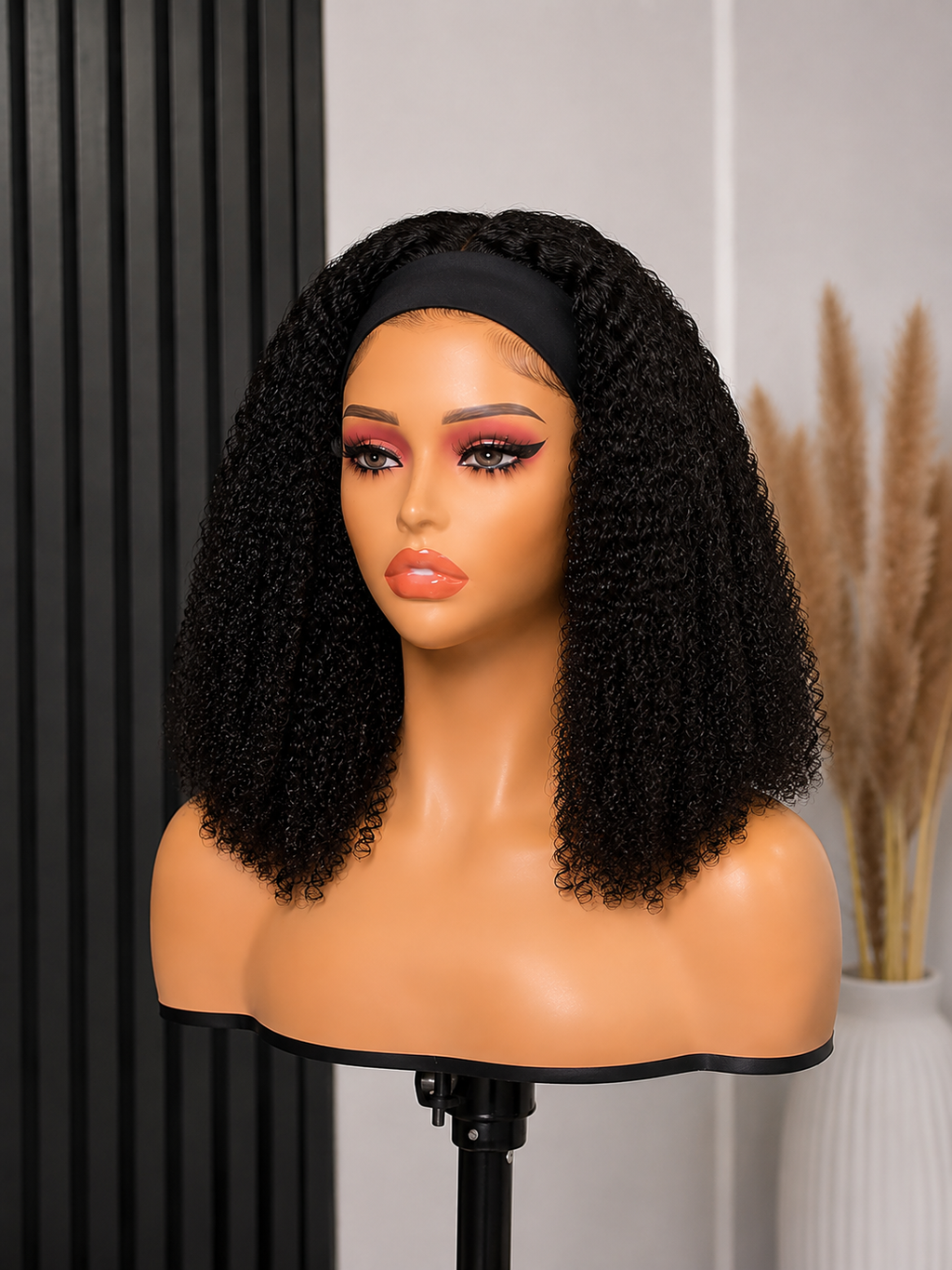 Perruque Bandeau Curly – Cheveux Vierges Vietnamiens | 230% Densité