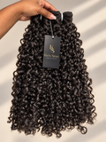 Pixie Curly – Extensions 100 % Cheveux Humains Vierges