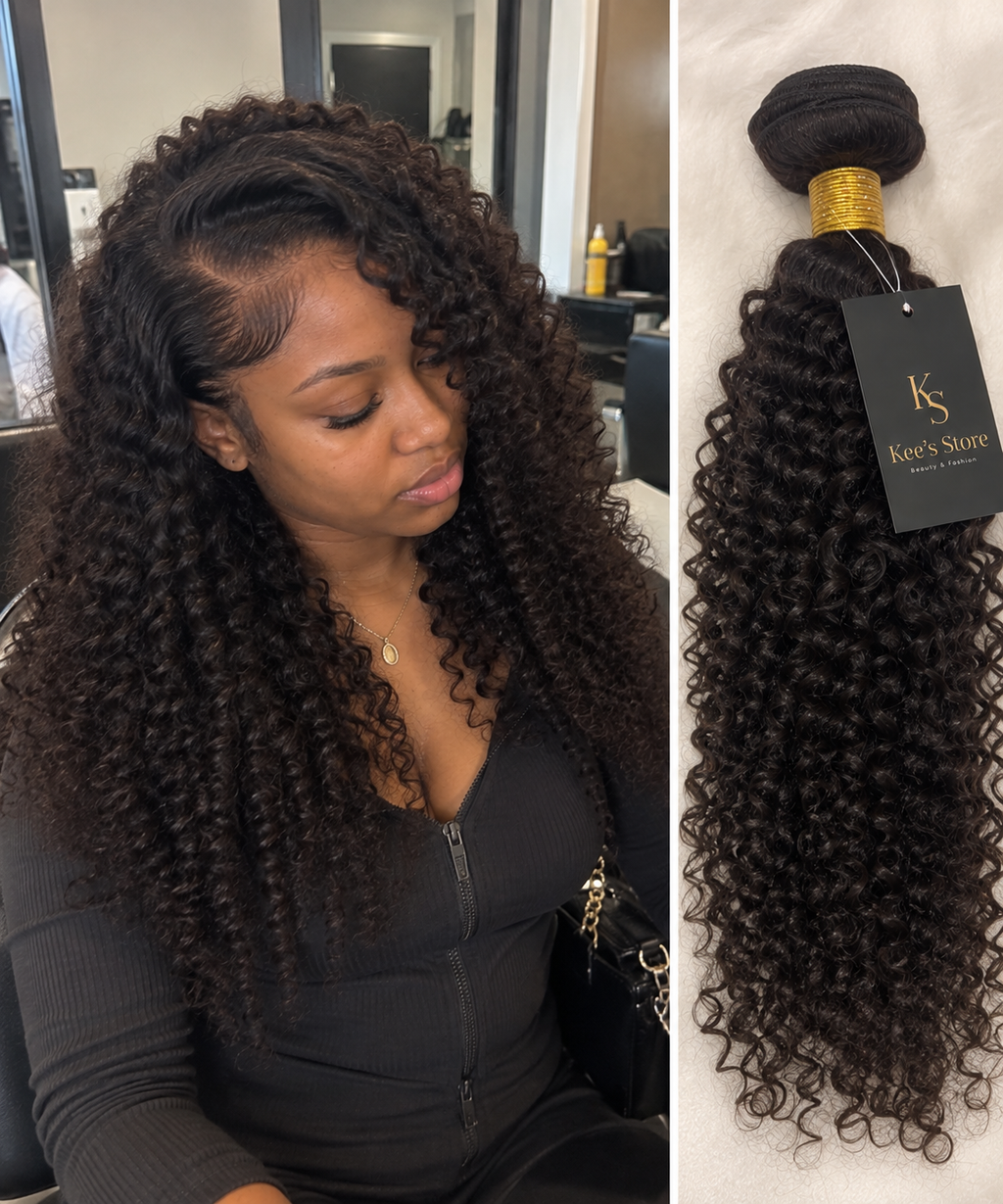Kinky Curly – Extensions en Cheveux Vierges Vietnamiens 100 % Humains