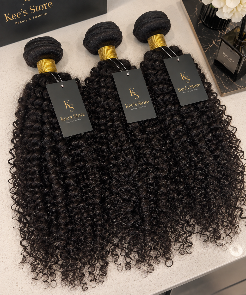 Kinky Curly – Extensions en Cheveux Vierges Vietnamiens 100 % Humains