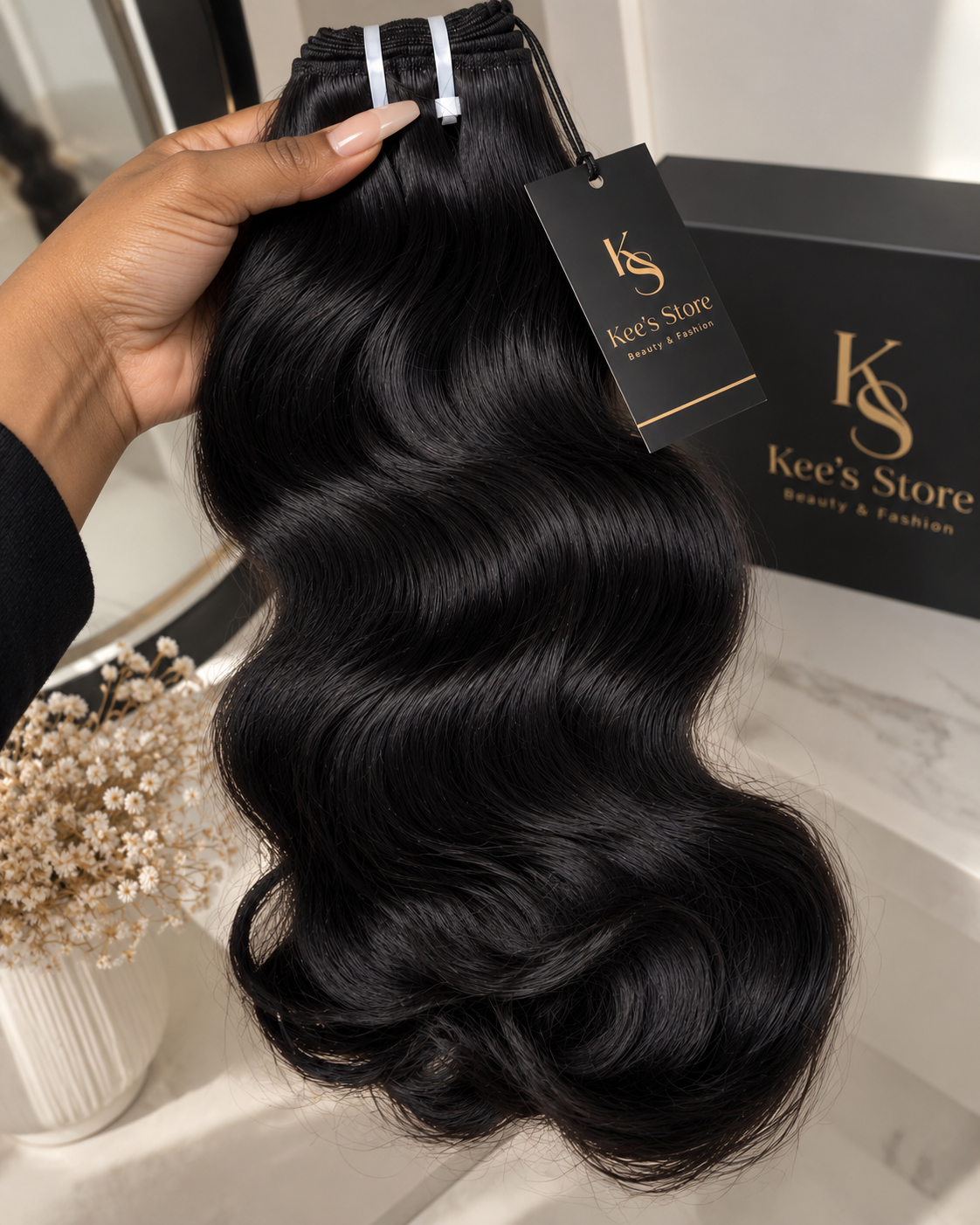 Bundles- Extensions de Cheveux Vierges Body Wave  (100 % Humains)