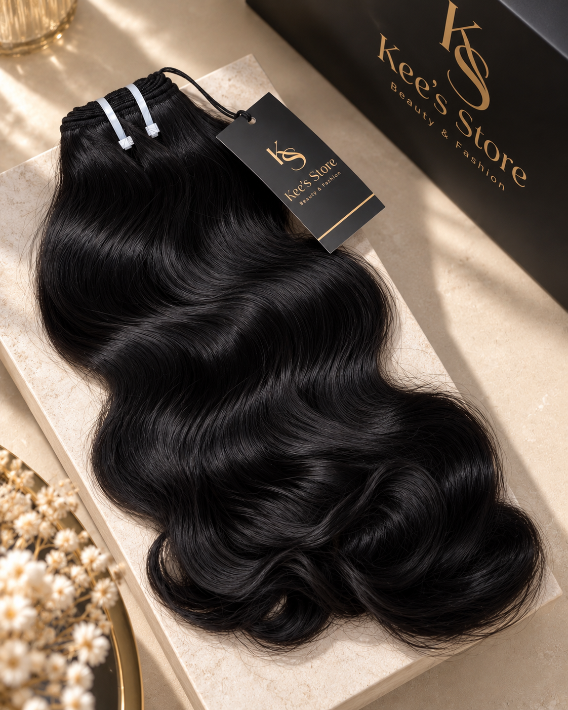 Bundles- Extensions de Cheveux Vierges Body Wave  (100 % Humains)