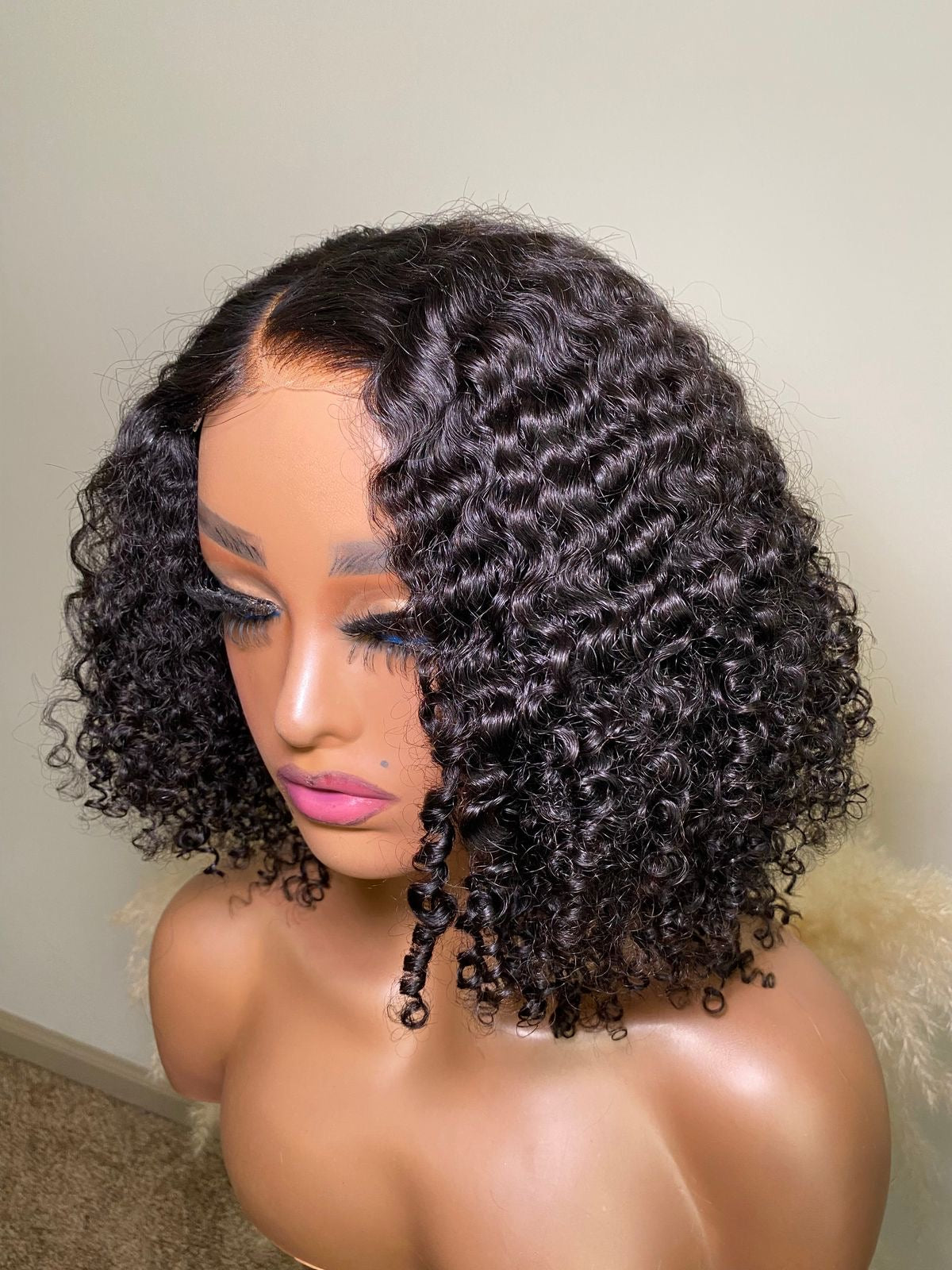 Glueless Wig 4*4  Kinky Curly Hair