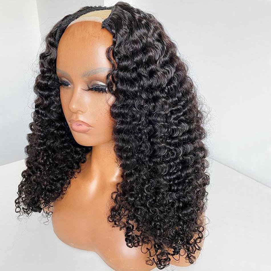 Real Blend - Curly U-Part Virgin Hair Wig (22 inches)
