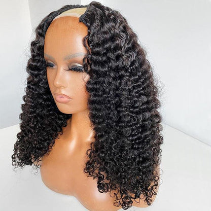 Real Blend - Curly U-Part Virgin Hair Wig (22 inches)