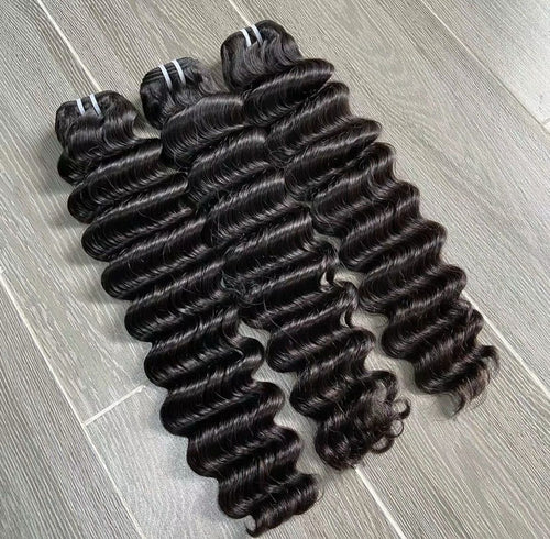 Bundles Extensions Deep Wave – 100 % Cheveux Humains Vierges