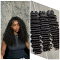 Bundles Extensions Deep Wave – 100 % Cheveux Humains Vierges