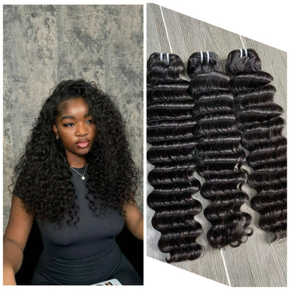 Ocean Wave - Deep Wave Virgin Hair Bundles (10-30 inches)