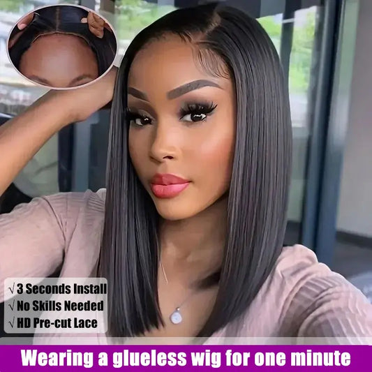 4*6 Wear Go Lace Wig Glueless Straight Hair