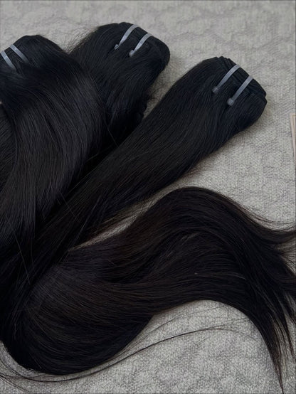 Liquid Silk - Bone Straight Virgin Hair Bundles (10-30 inches)