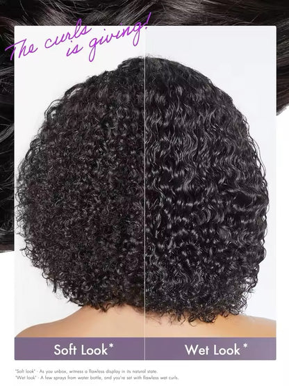 Glueless Wig 4*4  Kinky Curly Hair