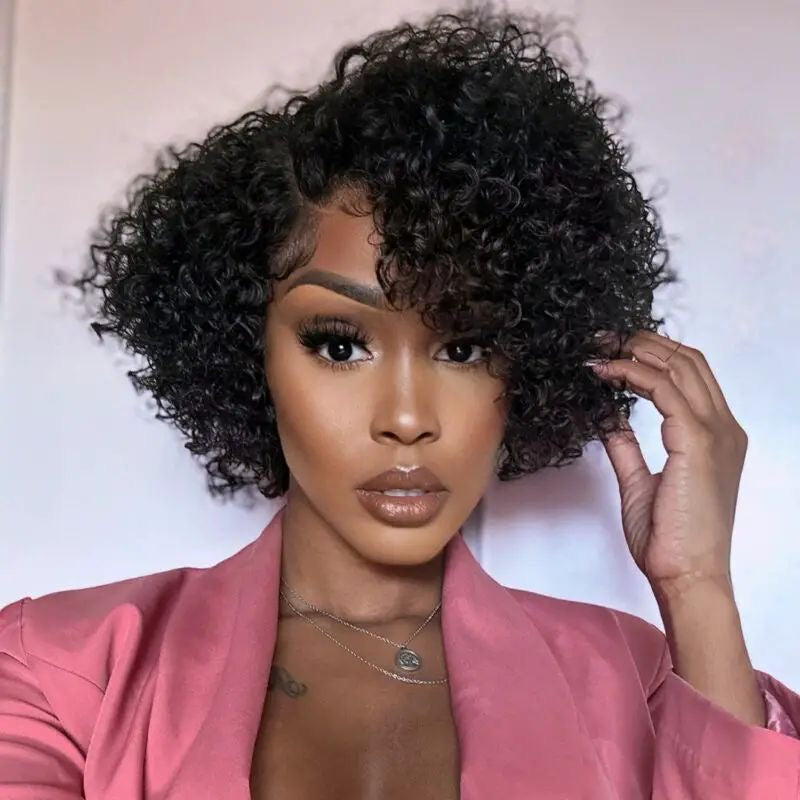Glueless Wig 4*4  Kinky Curly Hair