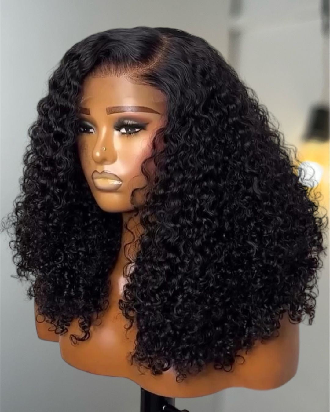 The Ready-to-Wear 4x4 Glueless Closure Curly Wig