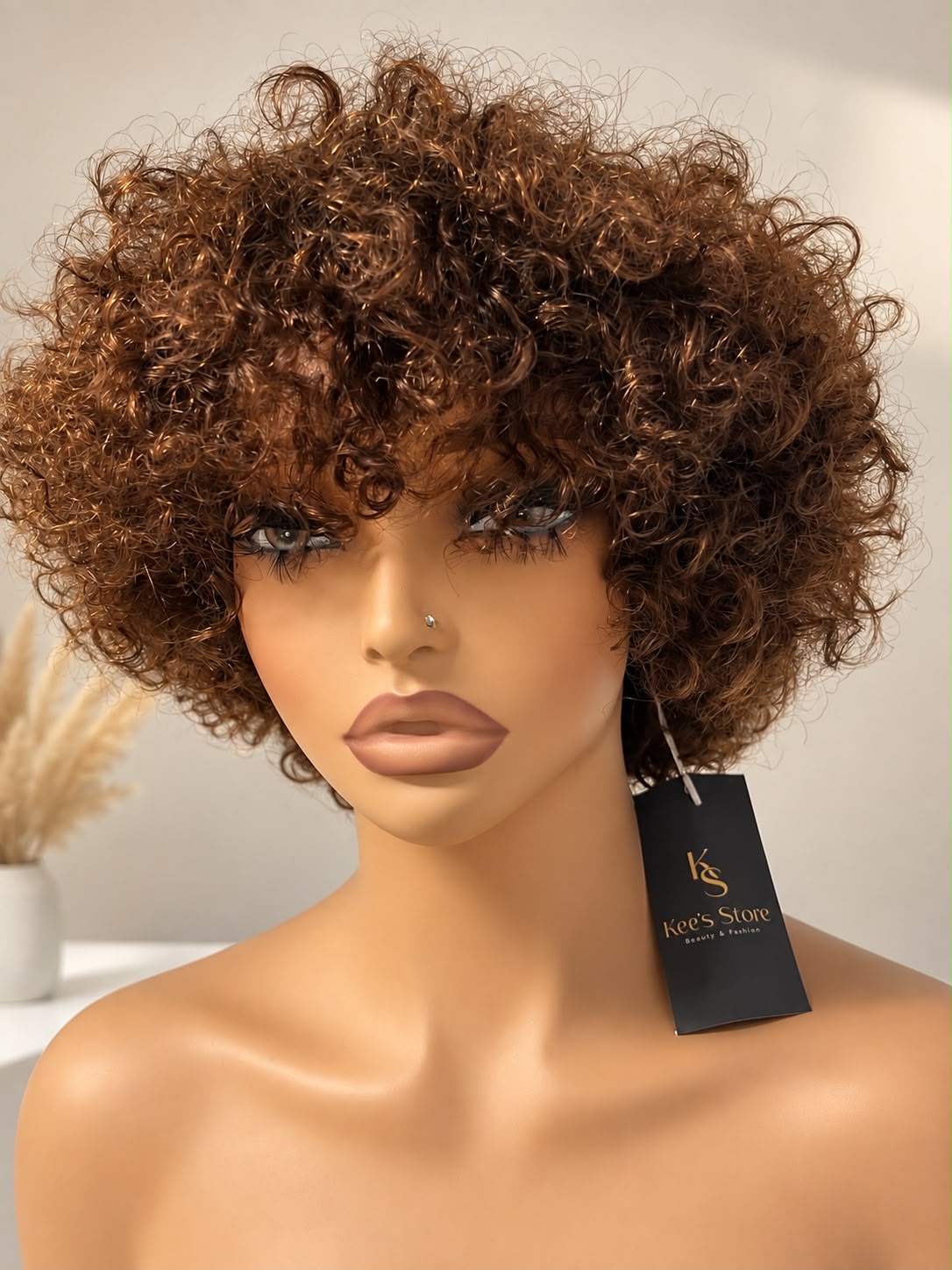 Pixie – Perruque Frange Curly