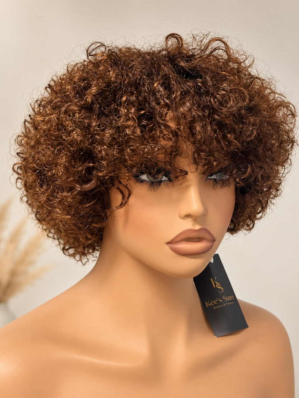 Pixie – Perruque Frange Curly