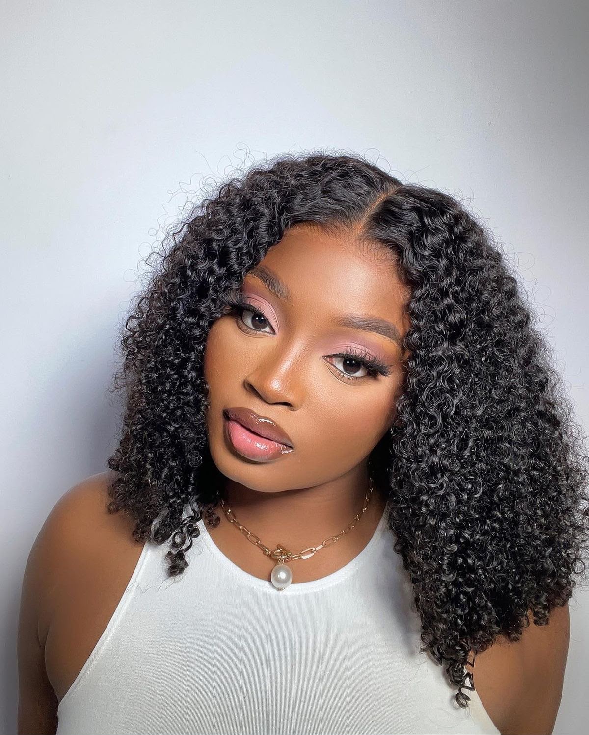 The Ready-to-Wear 4x4 Glueless Closure Curly Wig