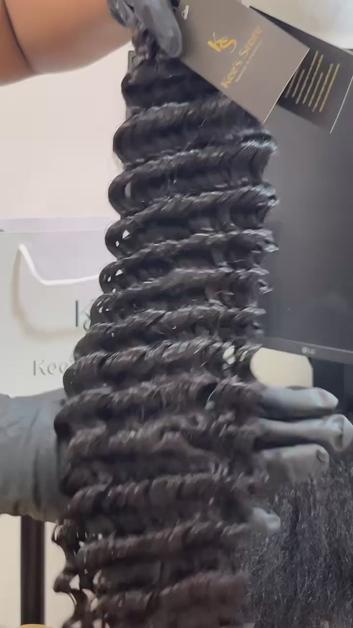 Bundles Extensions Deep Wave – 100 % Cheveux Humains Vierges