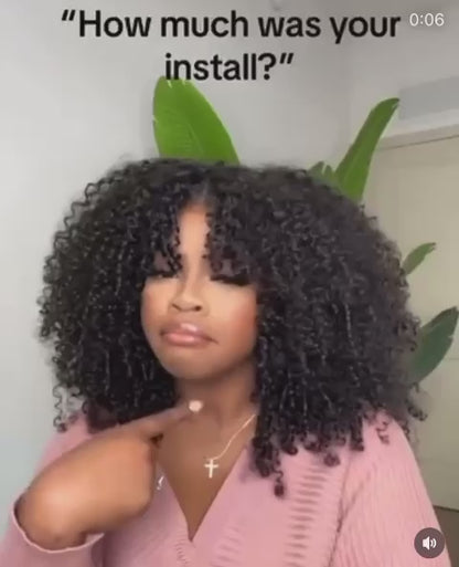 4*6 Wear Go Lace Wig - Curly Hair